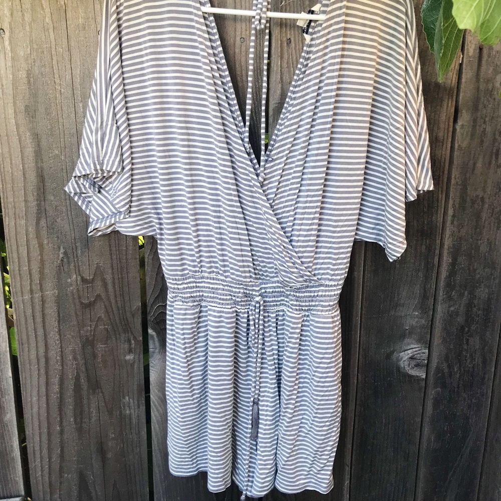 AE KNIT KIMONO ROMPER